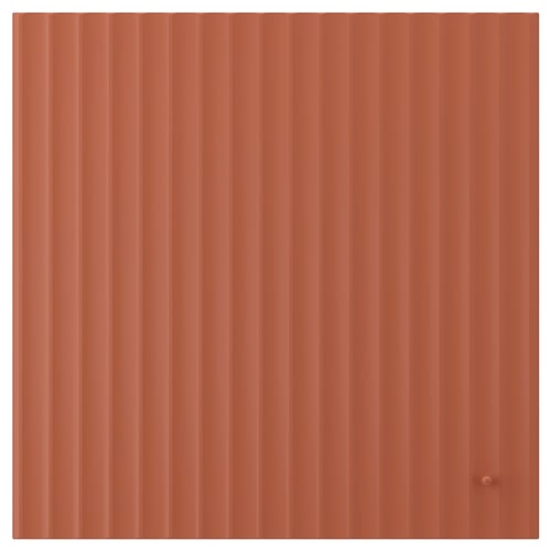 TERRSJÖ باب, أحمر-بني نقش مموج, 60x60 سم