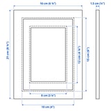 VIRSERUM برواز, لون ذهبي, ‎10x15 سم‏