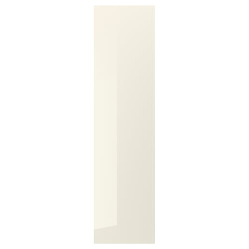 VOXTORP لوح غطاء, لامع بيج فاتح, 62x240 سم