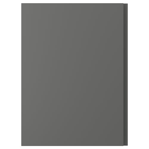VOXTORP باب, رمادي غامق يد عمودية, 60x80 سم