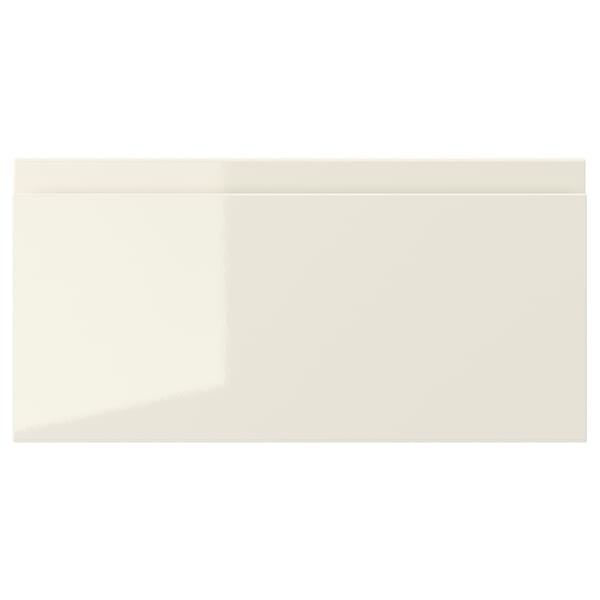 VOXTORP واجهة دُرج, لامع بيج فاتح, ‎40x20 سم‏