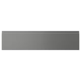 VOXTORP واجهة دُرج, مظهر ستينلس ستيل, 80x20 سم