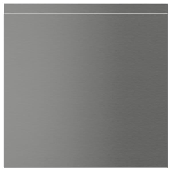 VOXTORP واجهة دُرج, مظهر ستينلس ستيل, 40x40 سم