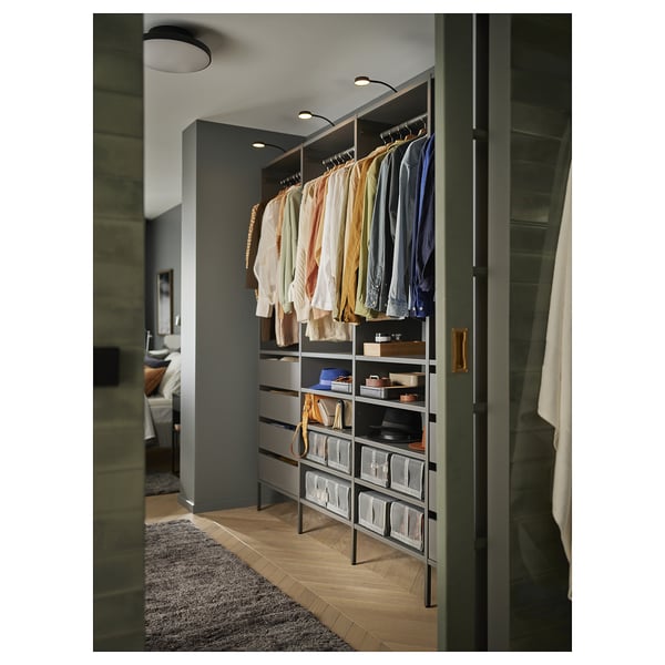 YTBERG / TRÅDFRI طقم إضاءة, أسود