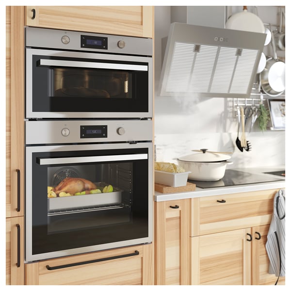 anratta فرن دفع هوائي ستينلس ستيل ikea