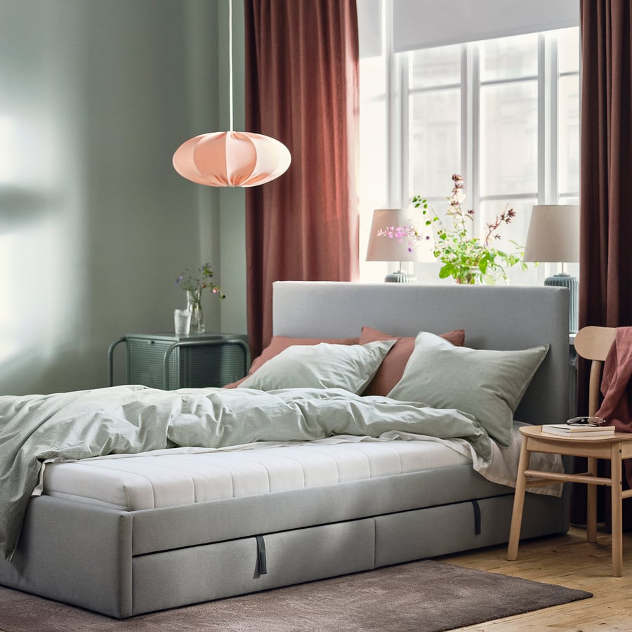 ÅSVANG foam mattress, firm/white, 90x200 cm IKEA