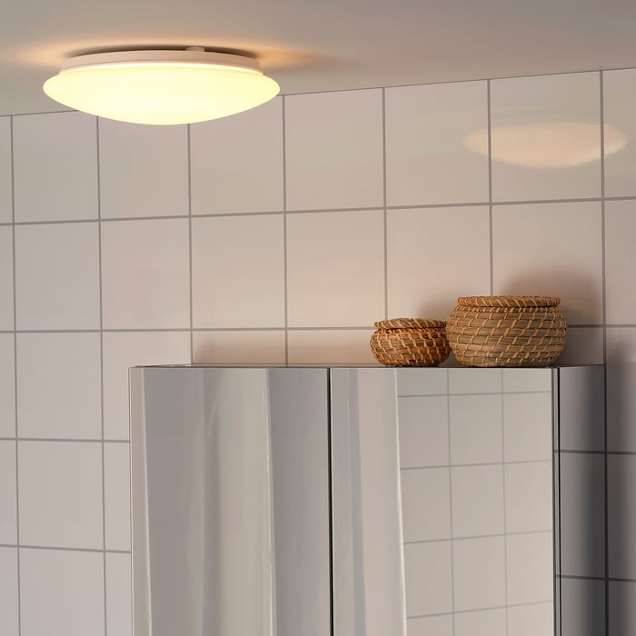 BARLAST LED ceiling/wall lamp white IKEA