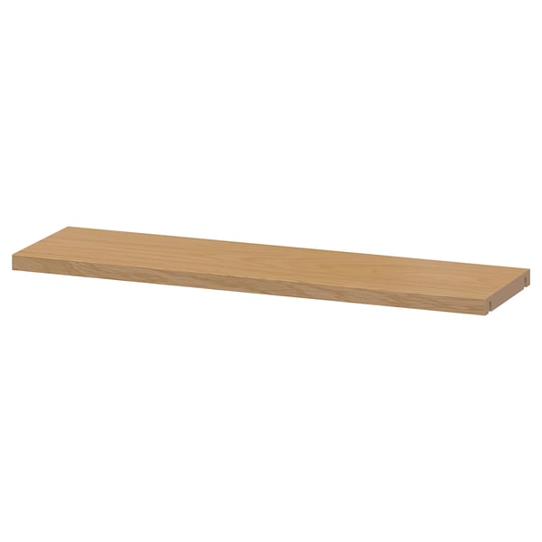 BESTÅ Shelf, oak effect, 56x16 cm