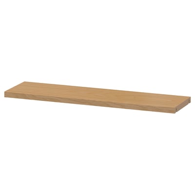BESTÅ Shelf, oak effect, 56x16 cm