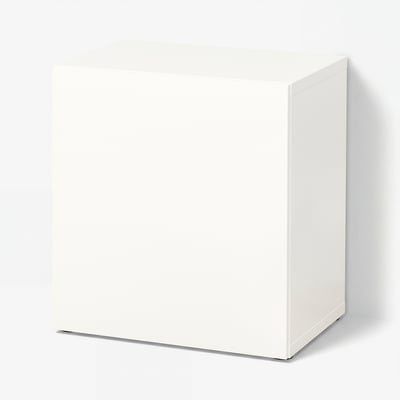 BESTÅ Shelf unit with door, white/Lappviken white, 60x42x64 cm