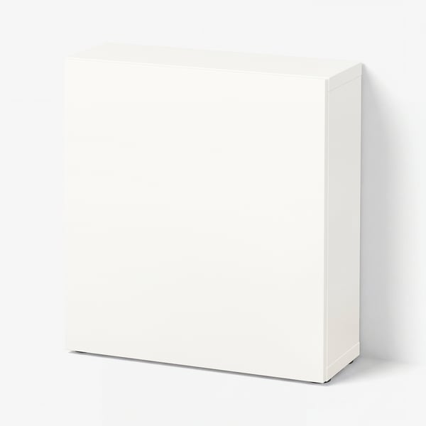 BESTÅ Shelf unit with door, white/Lappviken white, 60x22x64 cm