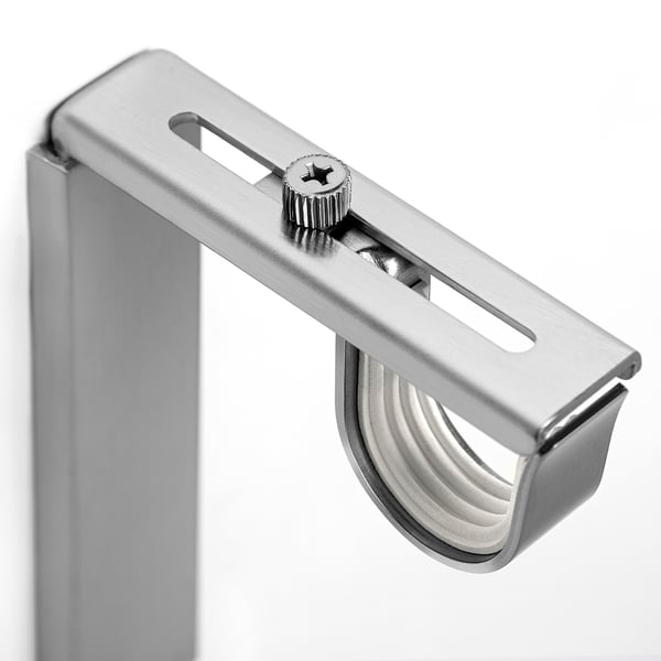 BETYDLIG Wall/ceiling bracket, silver-colour