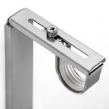 BETYDLIG Wall/ceiling bracket, silver-colour