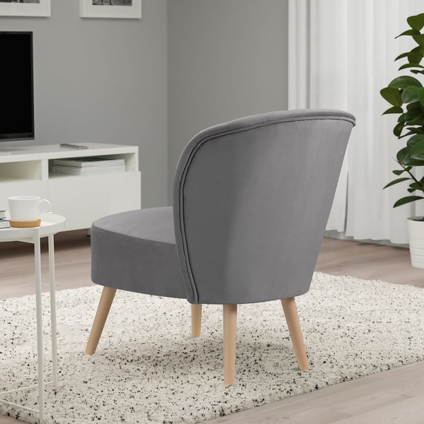BILLHAMN Easy chair, Kallboda dark grey