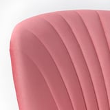 BILLHAMN Easy chair, Kallboda dark pink