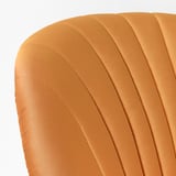 BILLHAMN Easy chair, Kallboda dark yellow