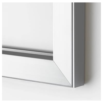 Modern metallic frame, sleek and polished, suitable for canvas pictures, high-quality finish.