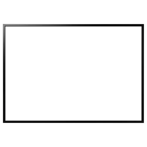 BJÖRKSTA black metal frame, rectangle characters: 38