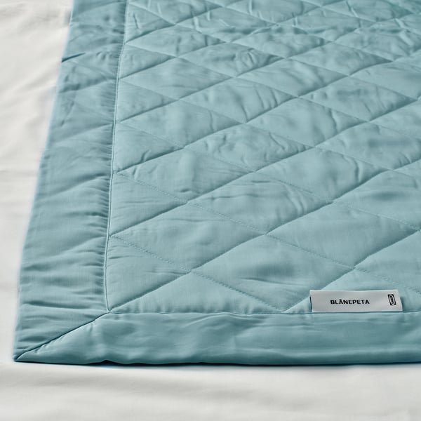 BLÅNEPETA Duvet, cool, light blue, 240x220 cm