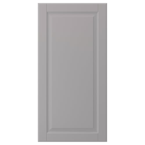 A light grey BODBYN cabinet door with a smooth, bevelled design.