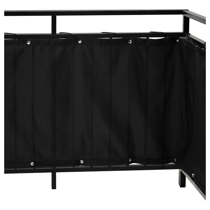 DYNING Balcony privacy screen black IKEA