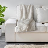 DYSTERMAL Throw, off-white, 130x170 cm
