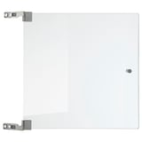 EKET Glass door, clear glass, 31x31 cm