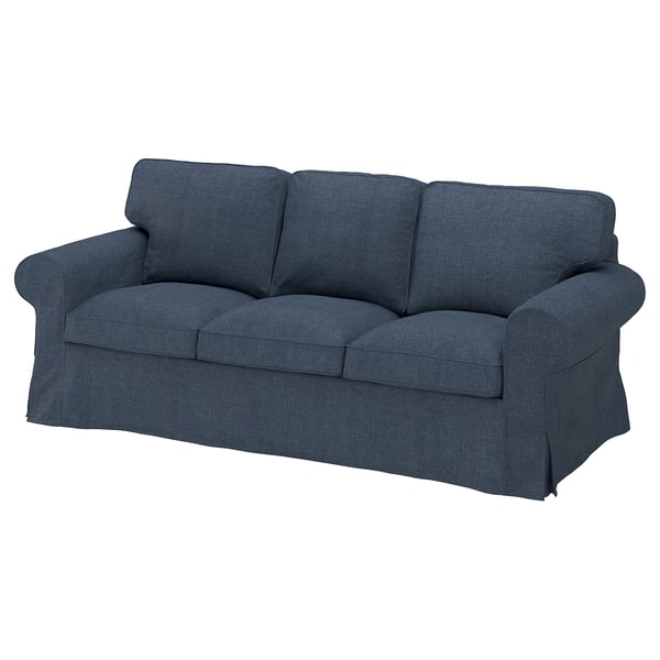 EKTORP 3-seat sofa, Kilanda dark blue