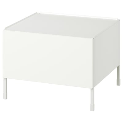 ENHET Pedestal for washer/dryer, white, 60x62x45 cm