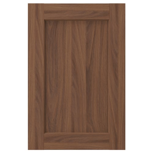 ENKÖPING - walnut brown foil door - rectangle shape - flat design