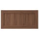 ENKÖPING Drawer front, brown walnut effect, 80x40 cm