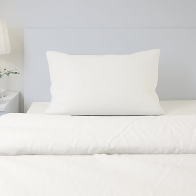 FÄRGMÅRA Pillowcase, white, 50x80 cm