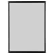 Option: FISKBO Frame, black, 50x70 cm