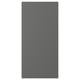 FÖRBÄTTRA Cover panel, dark grey, 39x81 cm