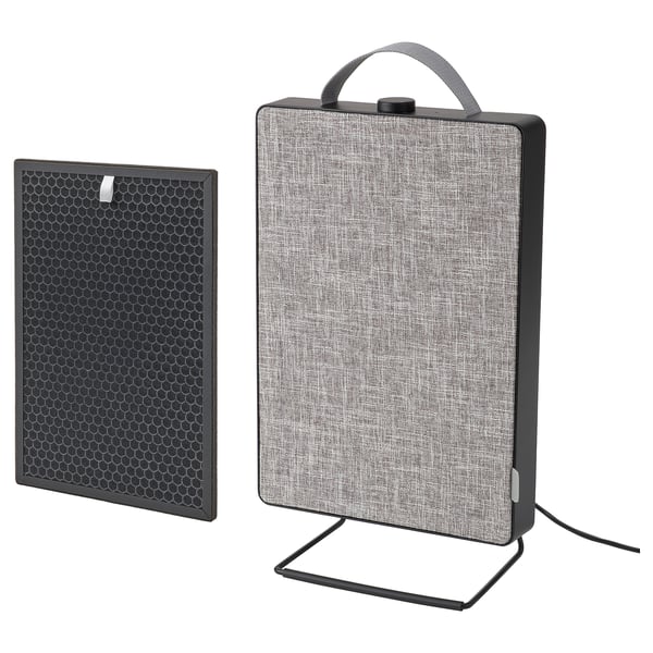 FÖRNUFTIG Air purifier/additional gas filter, black