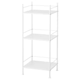 FRÖSJÖN Shelving unit, white, 40x96 cm
