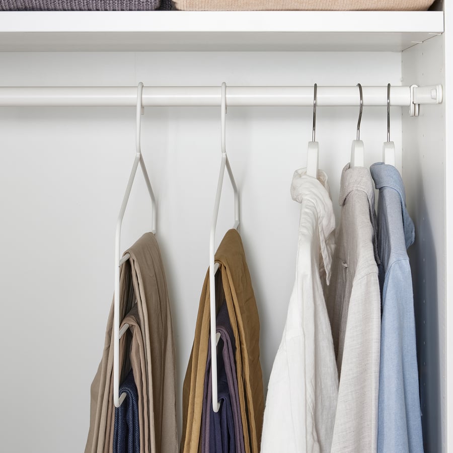 GÅRDSMÄSTARE Trouser/skirt hanger white IKEA