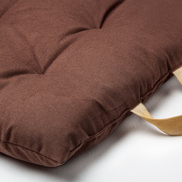 GOKVÄLLÅ Floor cushion, brown, 45x90 cm