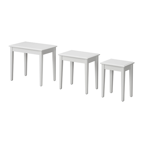 GRUNDSUND Nest of tables, set of 3 IKEA