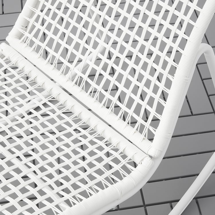 GUBBÖN Rocking-chair, in/outdoor - white - IKEA