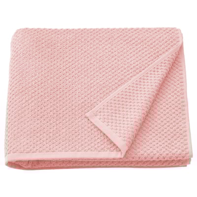 GULVIAL Bath towel, pale pink, 70x140 cm