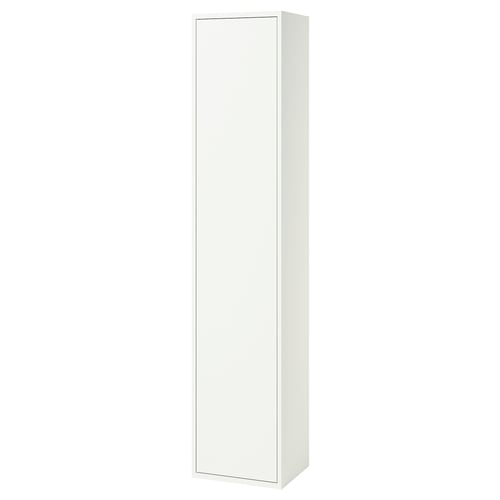 Havbaeck: tall, narrow, wall-mount bathroom cabinet with sleek design.