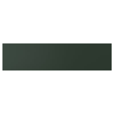 HAVSTORP Drawer front, deep green, 80x20 cm