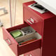 Drawer Railing Normal HELMER drawer unit on castors, red, 28x44x65 cm - IKEA