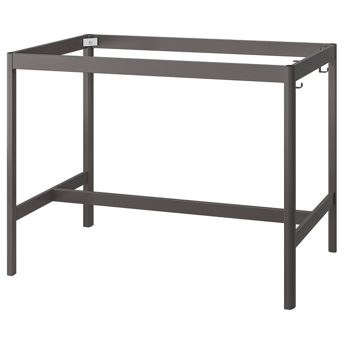 IDÅSEN Underframe for table top dark grey IKEA