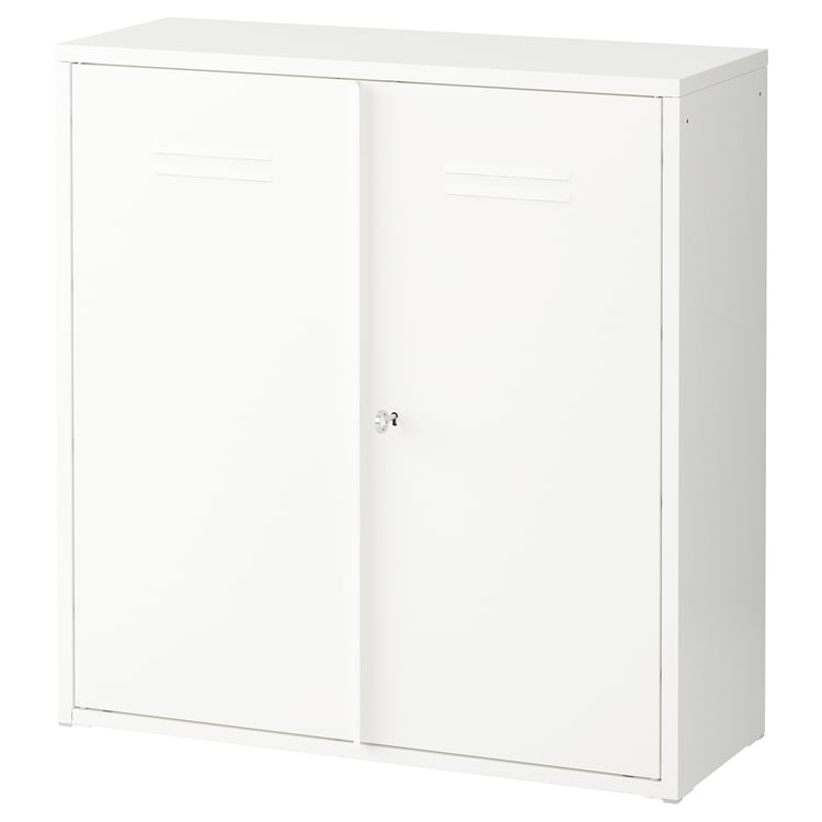 IVAR with doors white IKEA