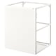 Option: JÄRNBODA Base cabinet for sink, with door white, 60x62x75 cm
