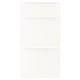 Option: JÄRNBODA Drawer front, white, 40 cm