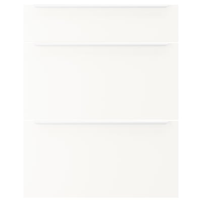 JÄRNBODA Drawer front, white, 60 cm