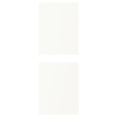 JÄRNBODA Side panel for wall cabinet, white, 26x35 cm